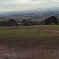 Clent Hills - View from the gallery near the top of Clent