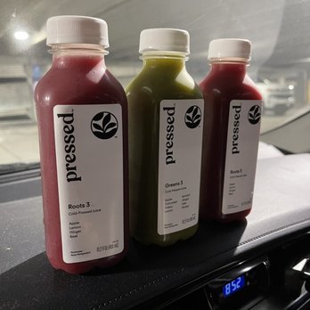 Pressed Juicery - Roots 3 Apple Ginger Beet Juice & Greens 3 Spinach Ginger Juice - Juice Bars & Smoothies Near Me - San Diego, California Pressed Juicery - Roots 3 Apple Ginger Beet Juice & Greens 3 Spinach Ginger Juice - Juice Bars & Smoothies Near Me - San Diego, California