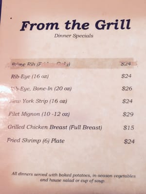 Menu photo 6 Assaggio Italian Restaurant Brawley, CA