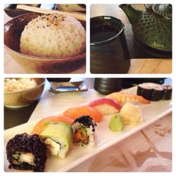 Sakura 2 - Menu Sushi (io ho sostituito un uramaki aggiuntivo all'insalata), buono e particolare!