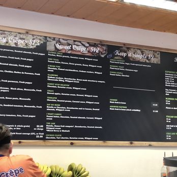 Cup & Crêpe Handheld Street Crepes - Menu - Creperies Near Me - Everett, Washington