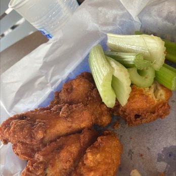 Cabana On the River - Spicy Breaded Wings - wasn't like last years but still okay! 7/10 now. - American Near Me - Cincinnati, Ohio Cabana On the River - Spicy Breaded Wings - wasn't like last years but still okay! 7/10 now. - American Near Me - Cincinnati, Ohio