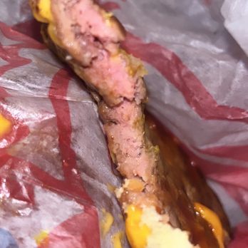 Wendy's - Undercooked patty - Fast Food Near Me - Visalia, California