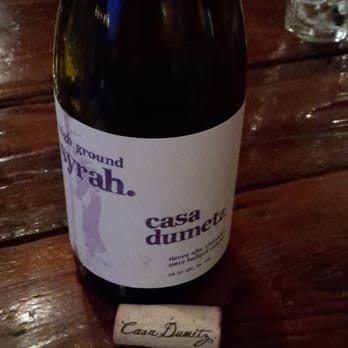 Casa Dumetz Wines - 2013 Syrah - Wine Tours Near Me - Los Alamos, California