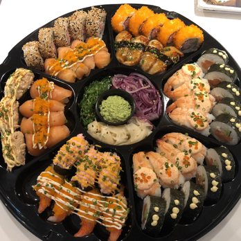 Sushi - Saow Siam Food - 50 bitar, "Pappa set". Vackert och mycket gott! - Sushi Bars Near Me - Luleå, BD Sushi - Saow Siam Food - 50 bitar, "Pappa set". Vackert och mycket gott! - Sushi Bars Near Me - Luleå, BD