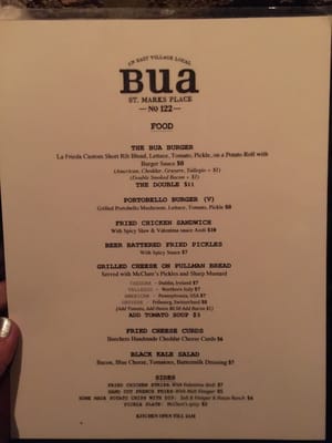 Menu photo 7 Bua New York, NY Menu photo 7 Bua New York, NY