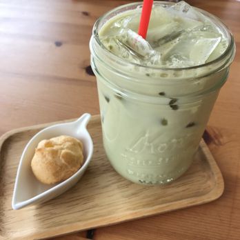 Cafe Maji - Iced green tea latte - Coffee & Tea Near Me - Artesia, California