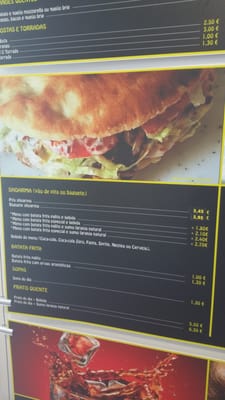 Menu photo 2 Izzy Sandwich Store Lisbon, 11