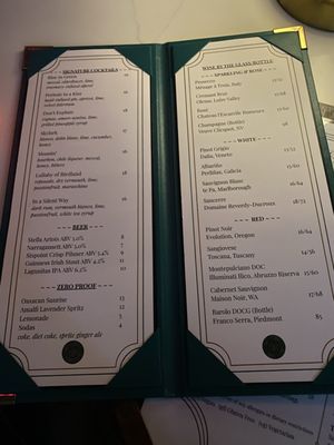 Menu photo 2 The Green Room New York, NY