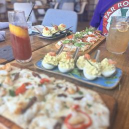 Margherita and Deviled Eggs Margherita and Deviled Eggs