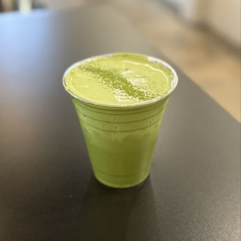 Stagger Coffee - Double matcha with oat milk - Coffee & Tea Near Me - Los Angeles, California Stagger Coffee - Double matcha with oat milk - Coffee & Tea Near Me - Los Angeles, California