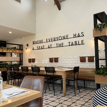 Magnolia Table - One of dining areas. - Breakfast & Brunch Near Me - Waco, Texas