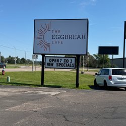 The Eggbreak Cafe - Sign