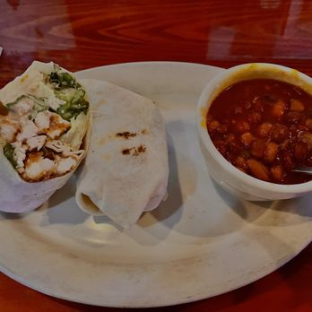 Lakeview Harbor - I got the Chicken Caesar Wrap and the baked beans as my side. - American Near Me - New Orleans, Louisiana