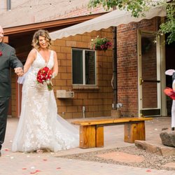 Walking down the outdoor aisle (i took the Short Route)