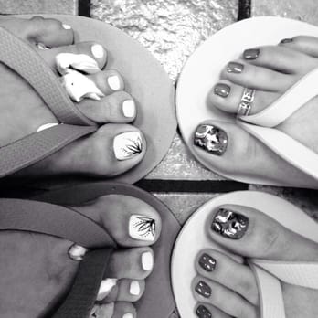 Lana's Diamond Salon - Pedi for two please.. - Nail Salons Near Me - Downey, California