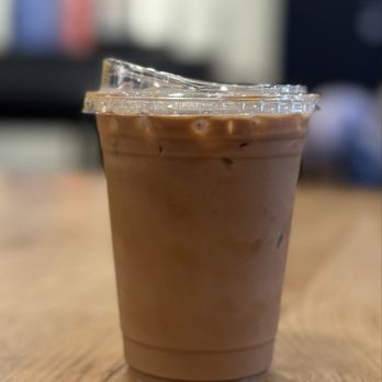 Upside Down - Iced Mocha Latte - Coffee & Tea Near Me - Los Angeles, California Upside Down - Iced Mocha Latte - Coffee & Tea Near Me - Los Angeles, California