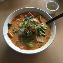 East Meets West - Vegetable Laksa :) it smells like heaven