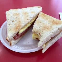Spam & Egg Sandwich