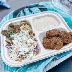 Maoz Vegetarian - Town Center Mall - Hummus Bowl