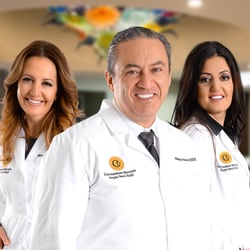 Contemporary Dentistry - Dearborn - Left to Right: Dr. Rima Bazzi, Dr. Nader Bazzi, Dr. Julie Atoui
