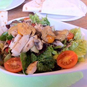 Mima - Insalata 'Mima' mit gegrillten Champignons und Hähnchenbrust - lecker! :) - Salad Near Me - Münster, NW