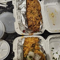 Smoakie Kitchen Bbq - Goat and veggie Biriyani