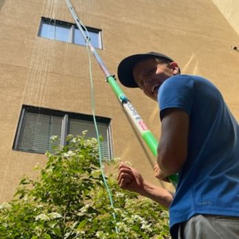 Squeegee Bros Property Services - Water fed pole! - Window Washing Near Me Squeegee Bros Property Services - Water fed pole! - Window Washing Near Me