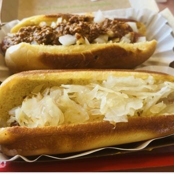 Dairi-O - 2 good dogs - kraut could have been sharper tasting! - Fast Food Near Me - Winston-Salem, North Carolina