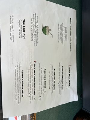 Menu photo 3 The Coco Nut Eugene, OR