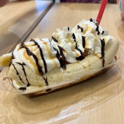 TCBY Mountain Home - Banana Split  yum!