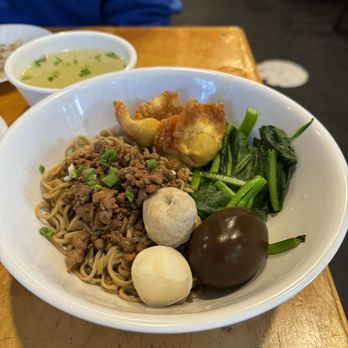 Sumatera Restaurant NYC - N1. Mie Komplit Combination Egg Noodles - Indonesian Near Me - Elmhurst, New York Sumatera Restaurant NYC - N1. Mie Komplit Combination Egg Noodles - Indonesian Near Me - Elmhurst, New York