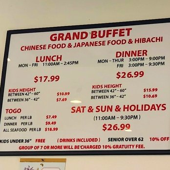 Grand Buffet - Buffets Near Me - Stockton, California