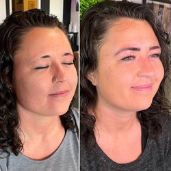 Microblading before and after