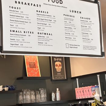 Ren Coffeehouse - Menu of gf options - Coffee & Tea Near Me - Tucson, Arizona