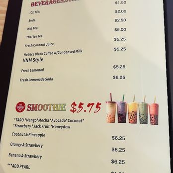 Saigon One - Beverages - Vietnamese Near Me - Modesto, California