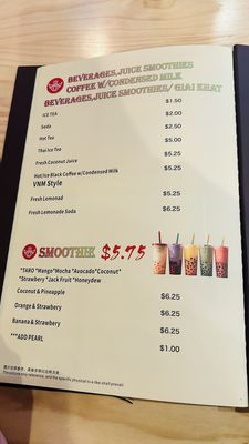 Menu photo 6 Saigon One Modesto, CA