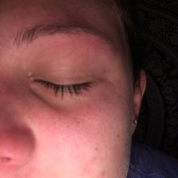 Miracle Eyebrows - My eyebrow was thick before I went and she took off half of it and it hurts where she plucked and it has been 2 days!!!