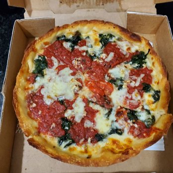 Star Pizza - Joe's pizza (spinach and garlic) - Pizza Near Me - Houston, Texas Star Pizza - Joe's pizza (spinach and garlic) - Pizza Near Me - Houston, Texas