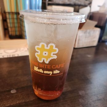 One Bite Cafe - Green plum ade. - Bubble Tea Near Me - Federal Way, Washington