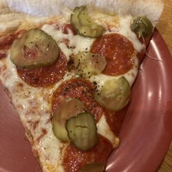The Slice - Pickleroni pizza