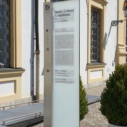 Neues Schloss und Park Schleißheim - Informationstafel
