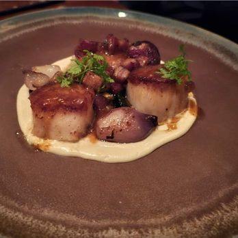 A Restaurant - Scallops - New American Near Me - Newport Beach, California