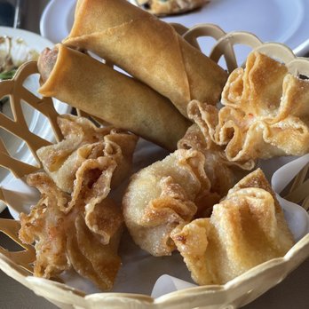 Thai Lada - A4 Crab Rangoons and A1 Fried Egg Rolls - Thai Near Me - Austin, Texas