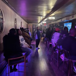 Members Only Tasting Room and Social - Waiting for the poetry night to start