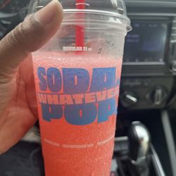 Sheetz - Guilty pleasure. Sour Patch Kids Watermelon  Slush. Perfect for humid days !