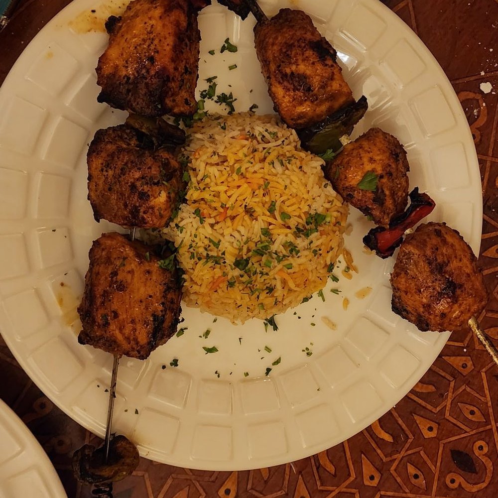 Marrakesh Restaurant - Chicken Brochette - Moroccan Near Me - Portland, Oregon