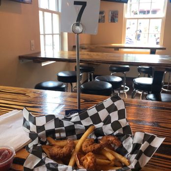 Auggie's Draft Room - Shrimp & fry basket. - Sports Bars Near Me - Saint Augustine, Florida