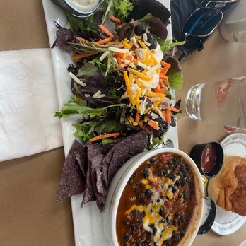 Taggart’s Grill - Soup and salad. Black bean soup. Really nice. - Burgers Near Me - Morgan, Utah