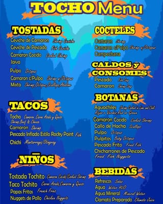 Mariscos Tocho temp closed by null